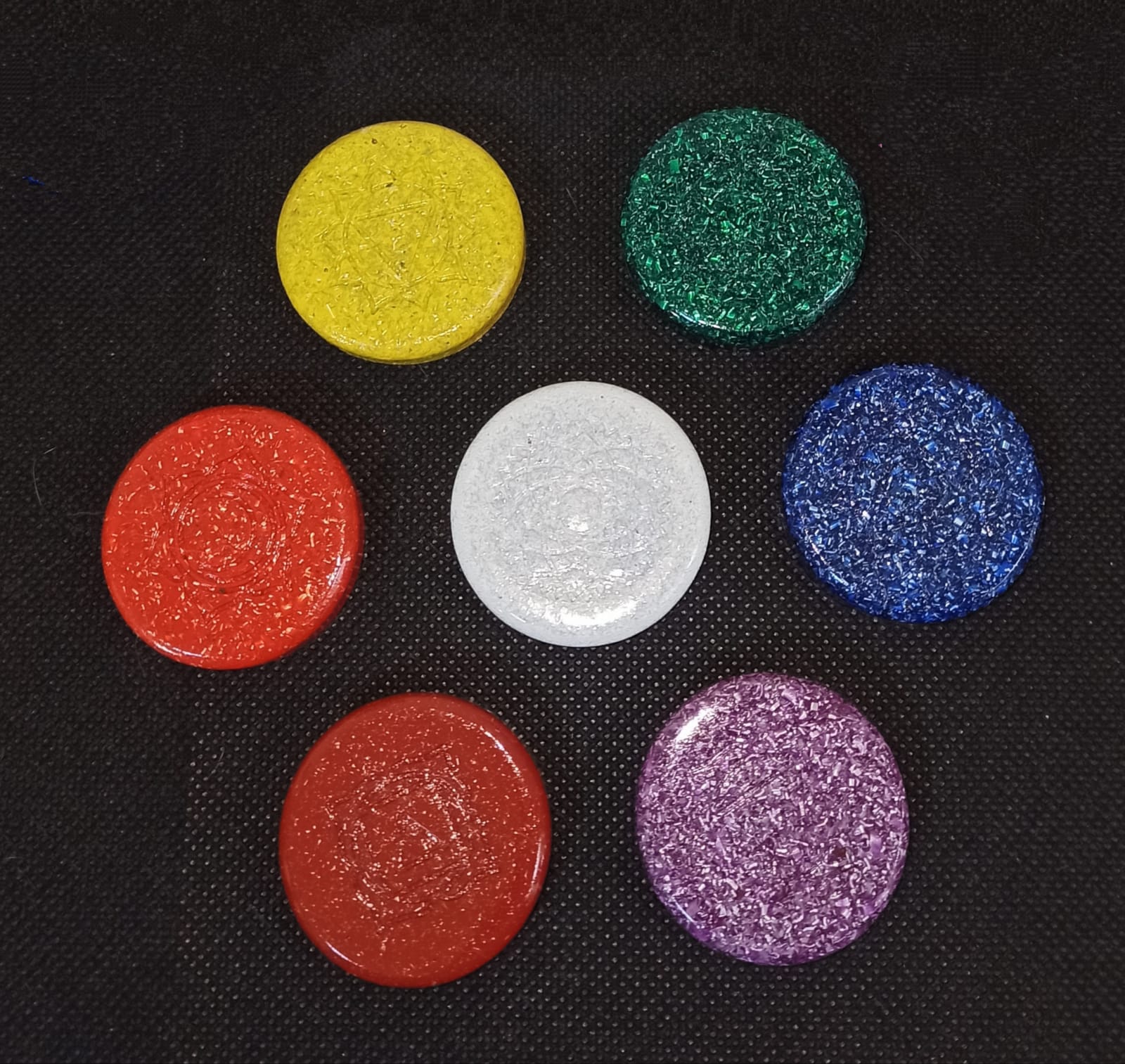 Orgonita Set 7 Chakras - Imagen 3