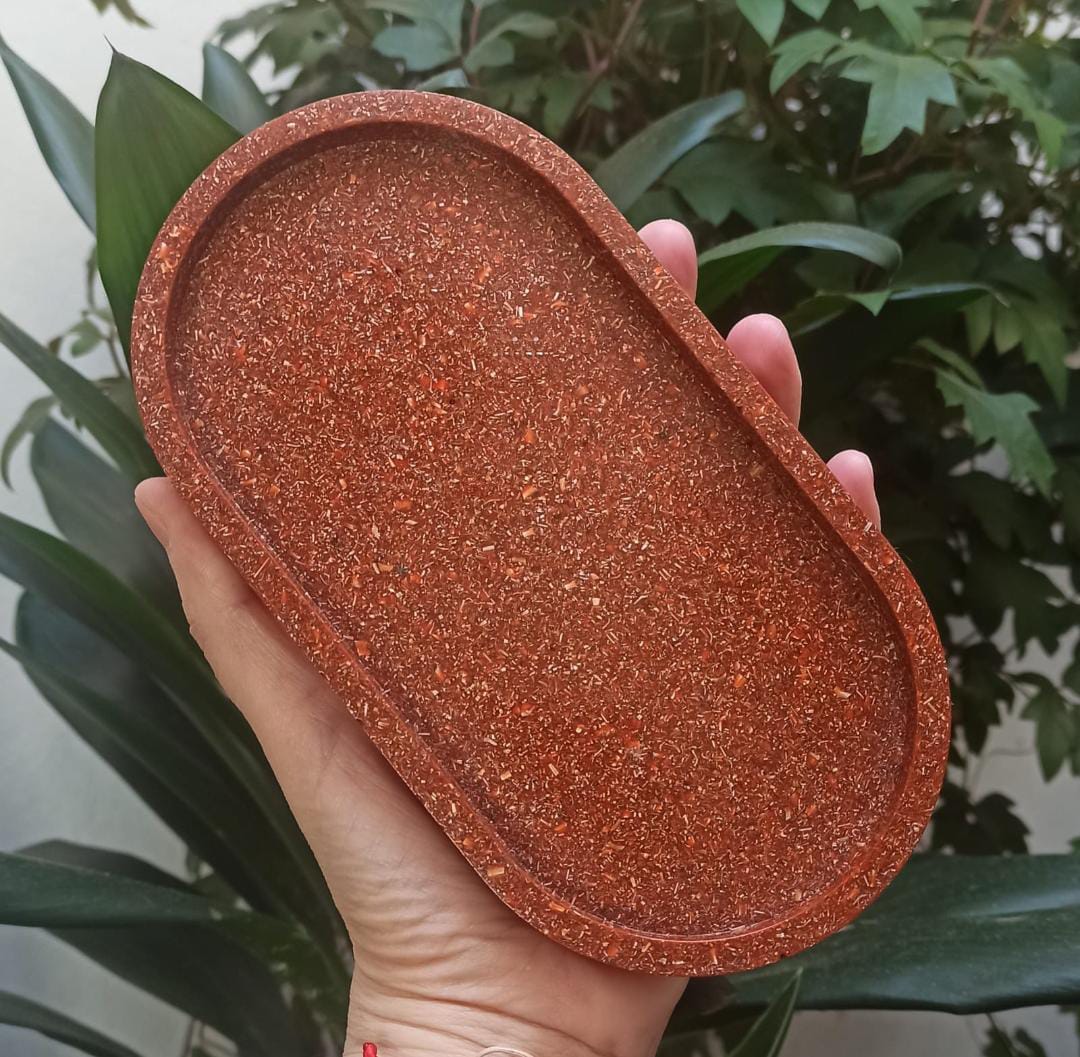 Orgonita Bandeja Ovalada