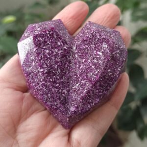 Orgonita Corazón Facetado