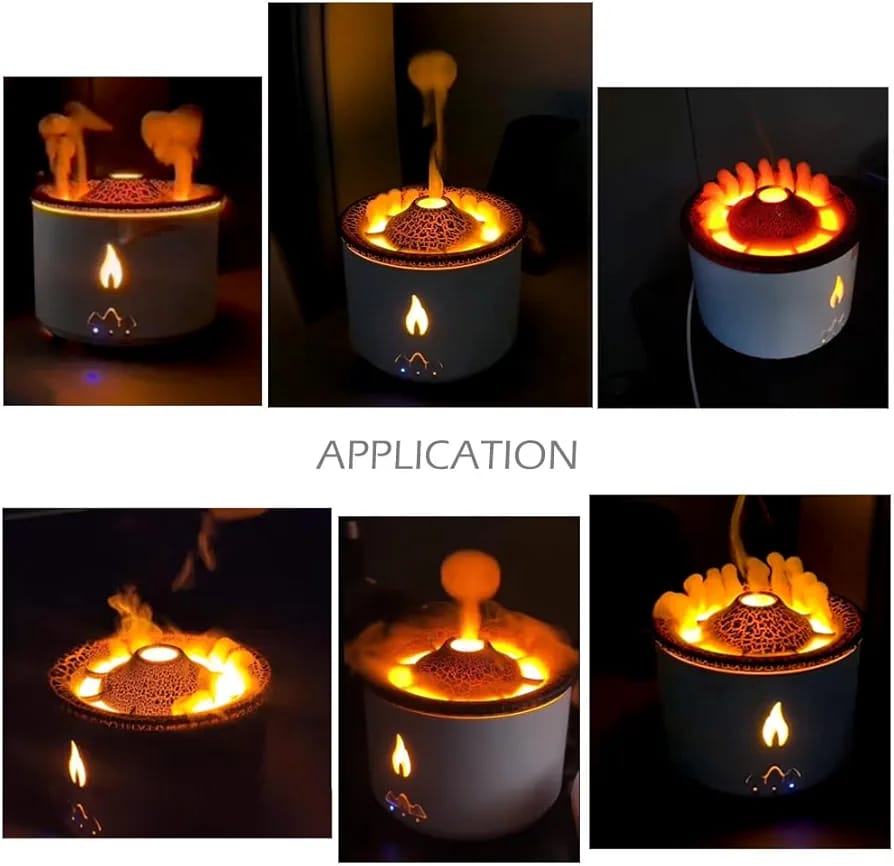 Humidificador y Difusor de Aroma Modelo Volcán - Imagen 3